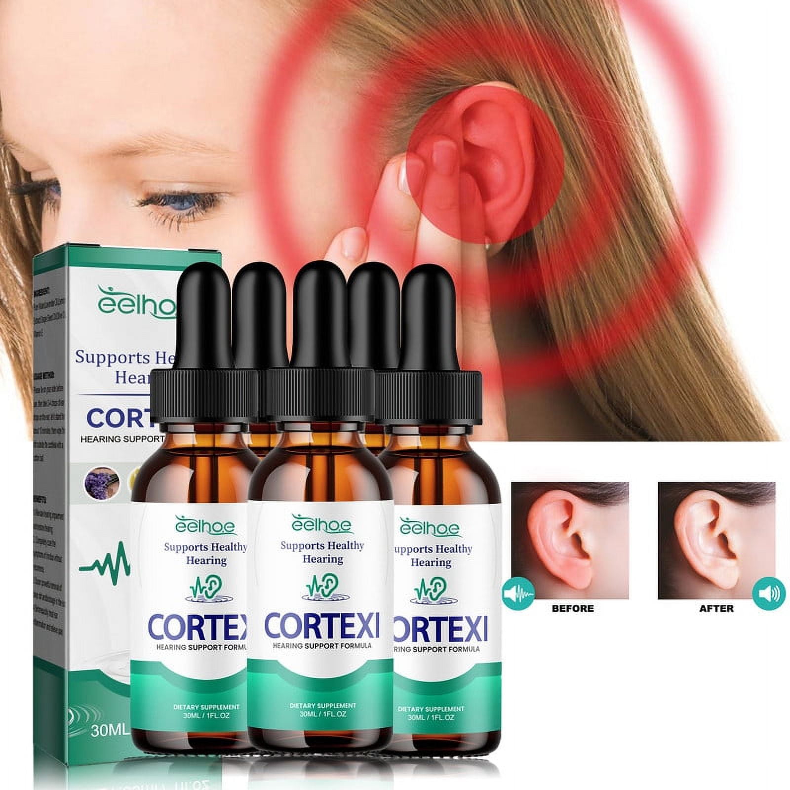 Ear Ringing Relieving Drops, Relieve Tinnitus Topical Cochlear