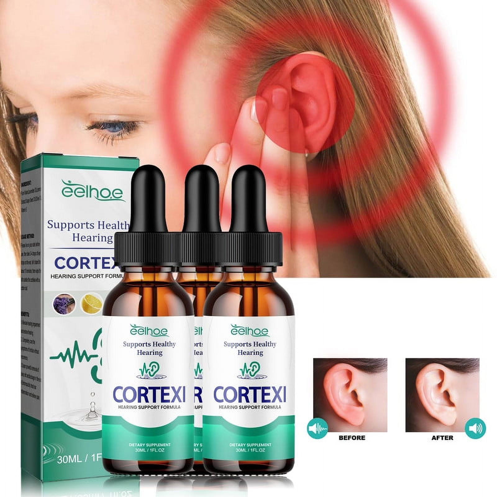 Ear Ringing Relieving Drops, Relieve Tinnitus Topical Cochlear