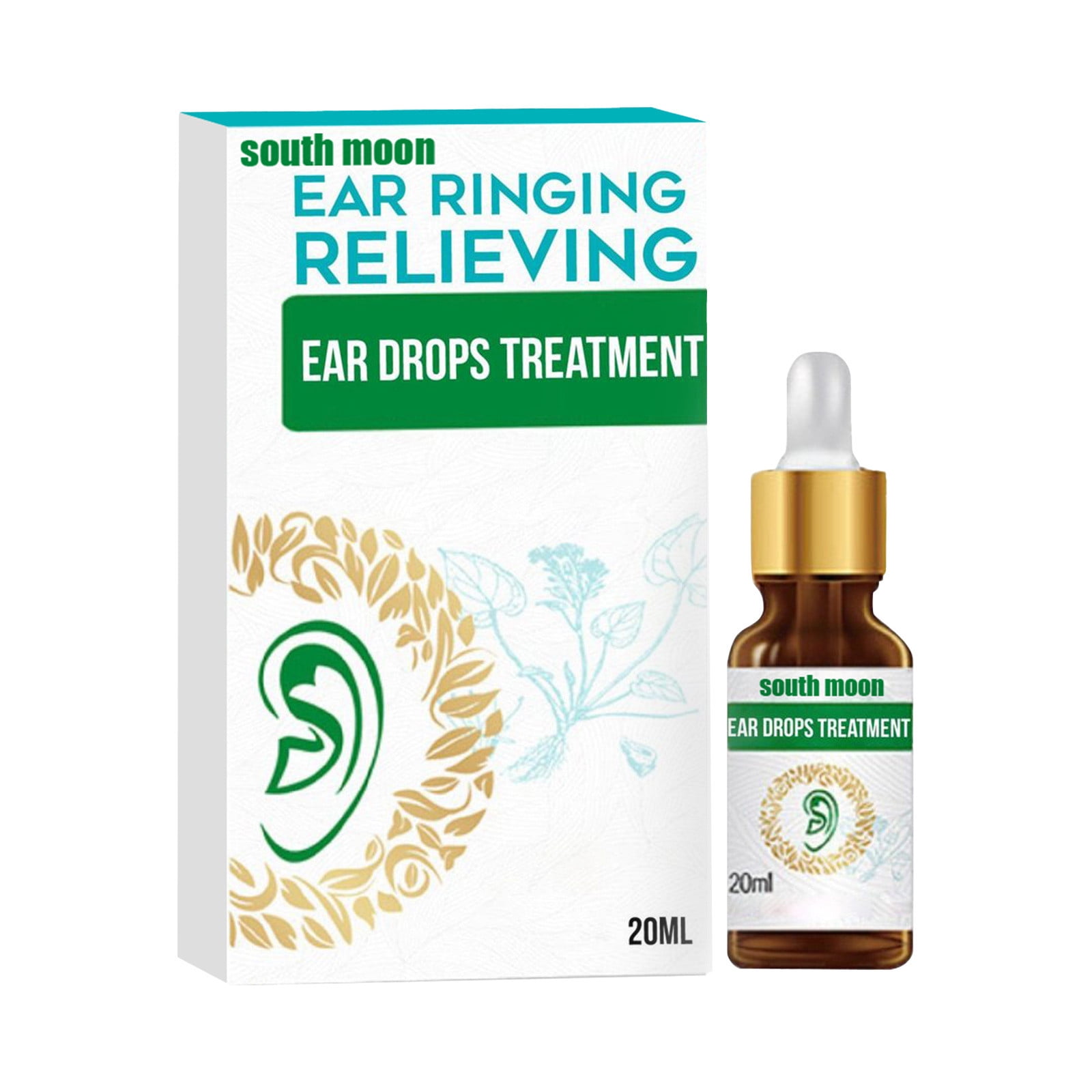 Ear Ringing Relieving Ear Drops Treatment Tinnitus Ear Drops 20ml 12PCS