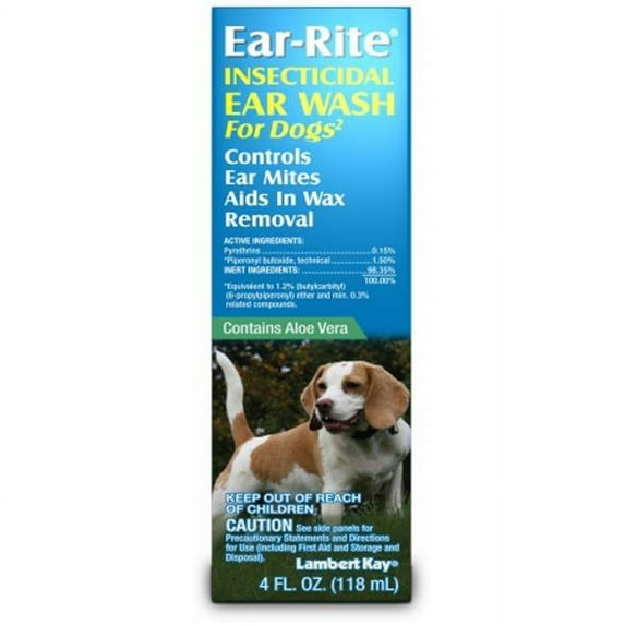 Ear-Rite Insecticidal Ear Wash 4oz