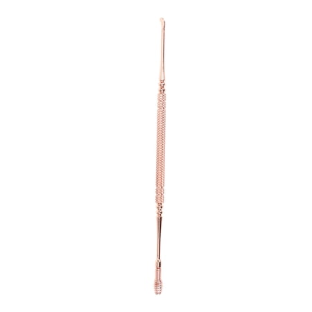Ear Spoon Stainless Steel Double Head Ear Wax Remover Ear Pick Cleaner Remover Tool Curette Ear Scoop Ear Cleaner for Individual