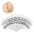 thumbnail image 1 of Ear Stretching Kit 50 Pieces Acrylic Tapers Plugs Silicone Tunnels Ear Gauges Expander Set Body Piercing Jewelry, Ear Gauge Stretchers for Beginners, Ear Lobe Expansion Training Kit, 1 of 9