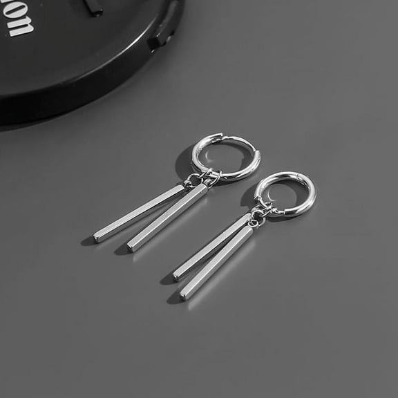 Ear Studs Earring Eardrop Hypoallergenic Sterling Silver Needle Unisex