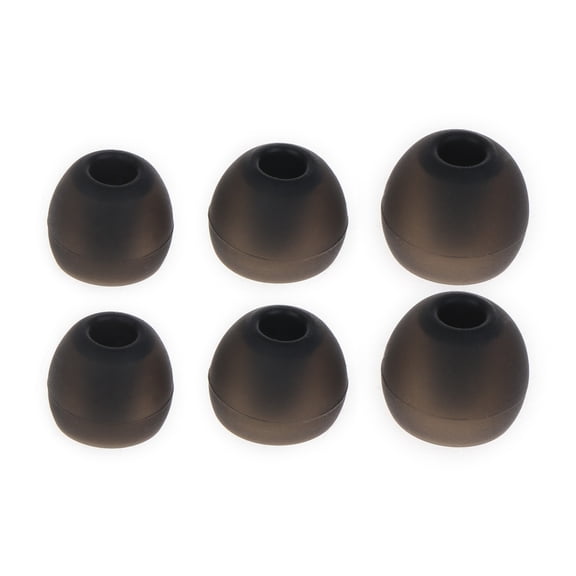 Ear Tips Eartips Earbuds Tips Replacement for in-Ear Headphones, 1Set Soft Silicon Eartips with 3.8mm Connector Hole