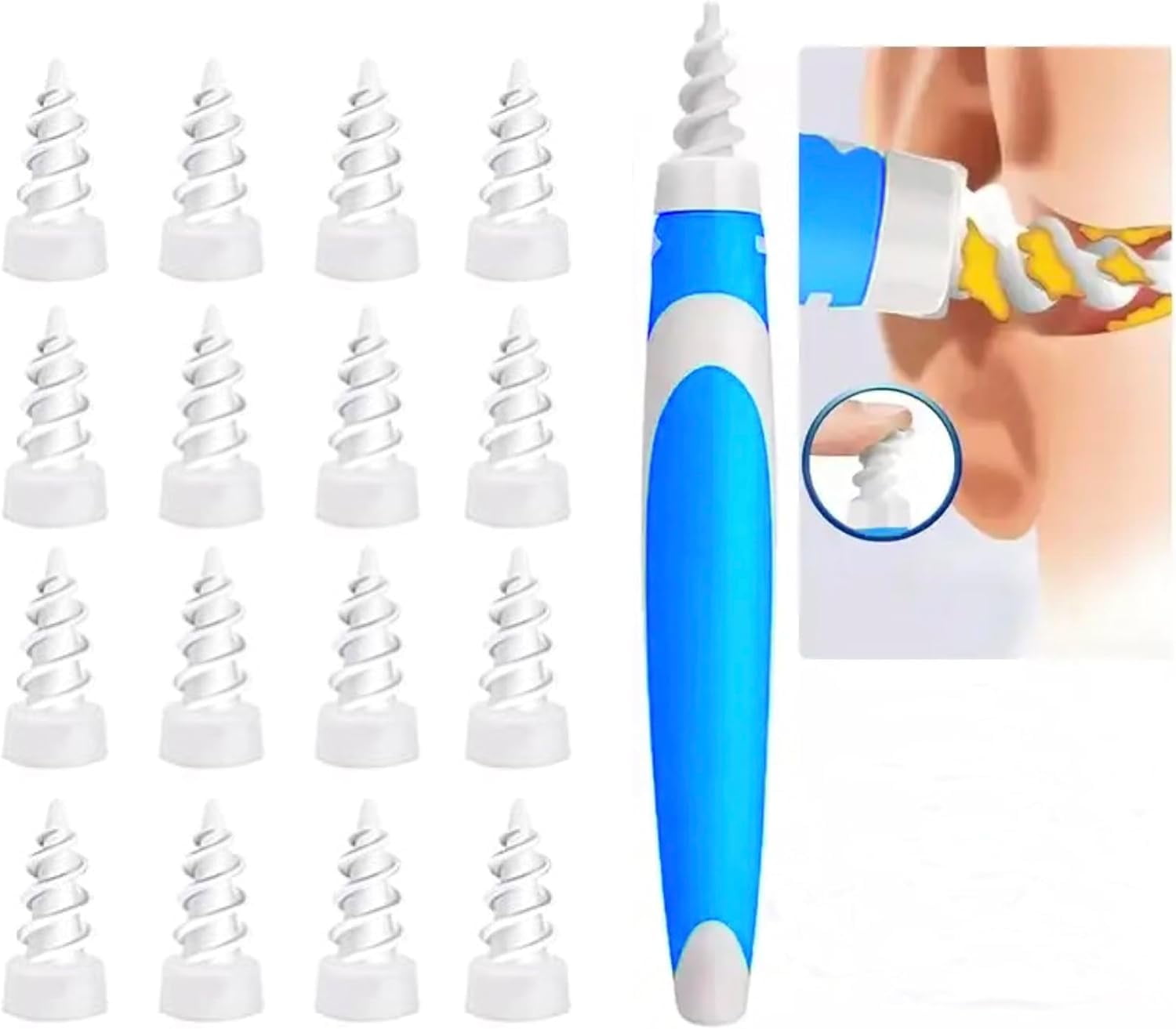 Ear Wax Removal Earwax Remover Tool Reusable Twist Earwax Removal Kit