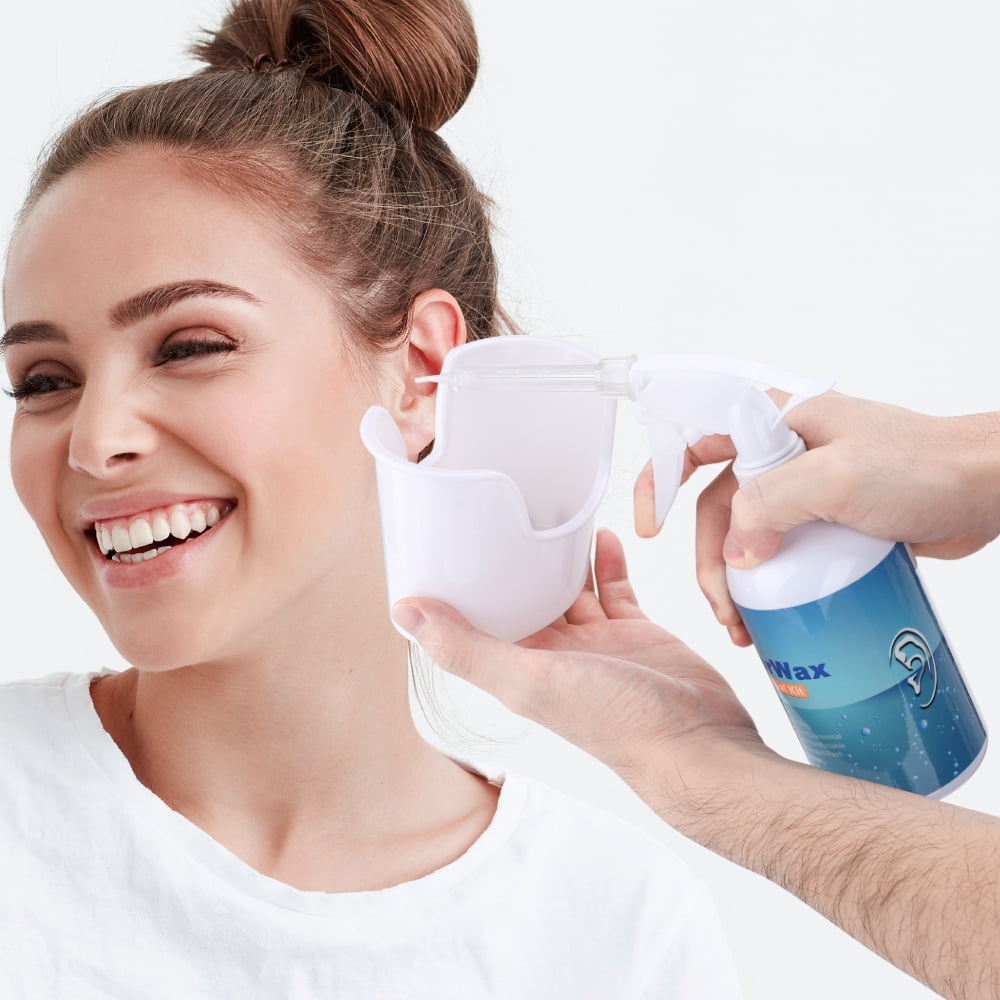 Ear Wax Removal Kit Ear Cleaning Kit with Spray Bottle, Ear Syringes