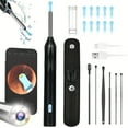 thumbnail image 1 of Ear Wax Removal Tool Camera, 800W Smart Visual Ear Cleaner 10 Ear Spoon WiFi Ear Camera For IPhone For IPad For Android Ear Wax Removal Kit For Ear Cleaning, Black, 1 of 6