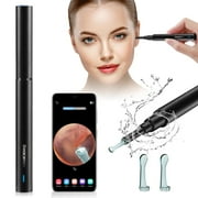 Ear Wax Removal Tool, Ear Cleaner with Camera, Ear Cleaning Tool with Camera and Lights, Ear Camera for iPhone, iPad, Android Phones,Smart Wireless Otoscope