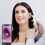 Ear Wax Removal Tools, Otoscope Ear Cleaning Camera, Scopearound Ear Endoscope with Lights, Earwax Remover WIFI Connection