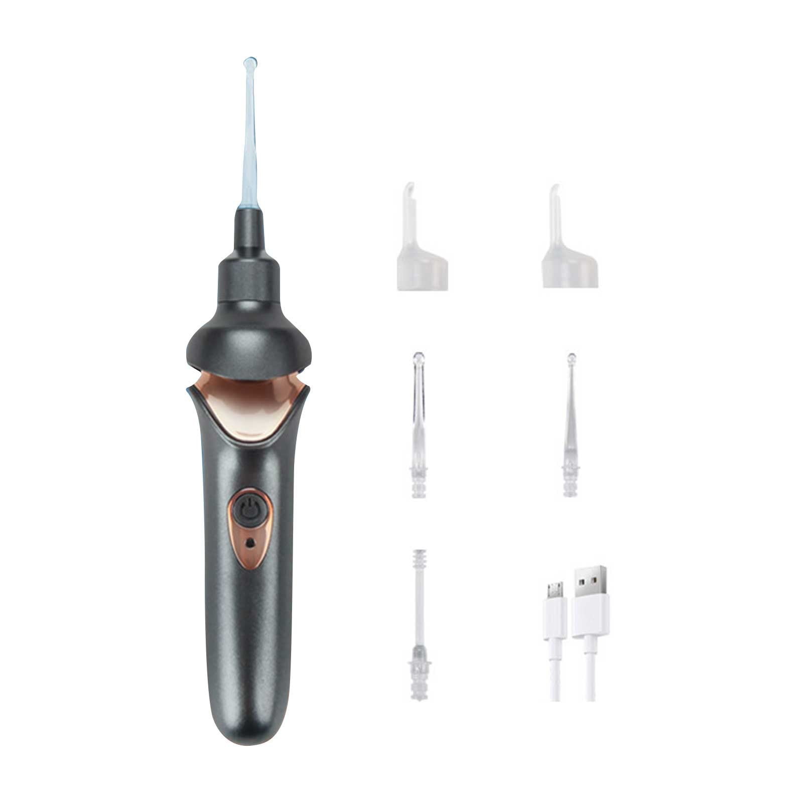 Ear Wax Vacuum Removal Electric Ear Cleaner With Light Vacuum Suction ...