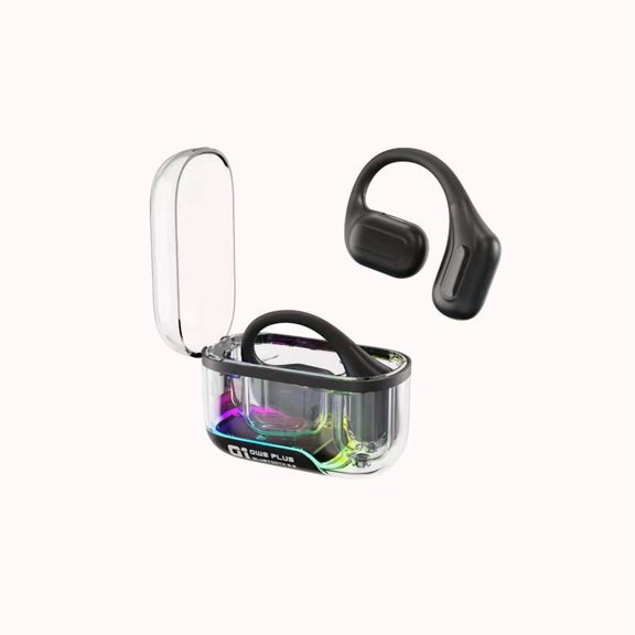 Ear-mounted Bluetooth-compatible Headset Non In-ear Open Ultra-long Life Battery Bluetooth-compatible Headset With Breathing Light