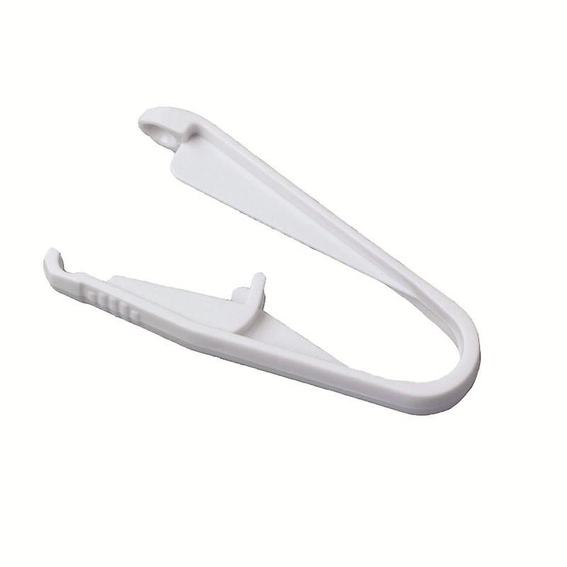 Ear piercing plastic ear gun auxiliary tool (white) (3pcs)