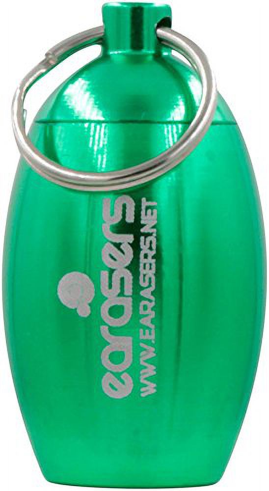 Earasers Ear Plug Carrying Case Green