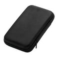 thumbnail image 1 of Earbud Carrying Case Rectangles Shape Small Hard EVA Case, MeshInner Pocket,Zippers Storage Bag for Earphone Data Cord, 1 of 8