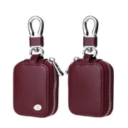Earbud Case Headphone Storage Case Compatible with Airpods 1/2/3/Pro Wireless Earphones Carrying Pouch Small PU Leather Bag Shockproof Earpods Cover Universal B