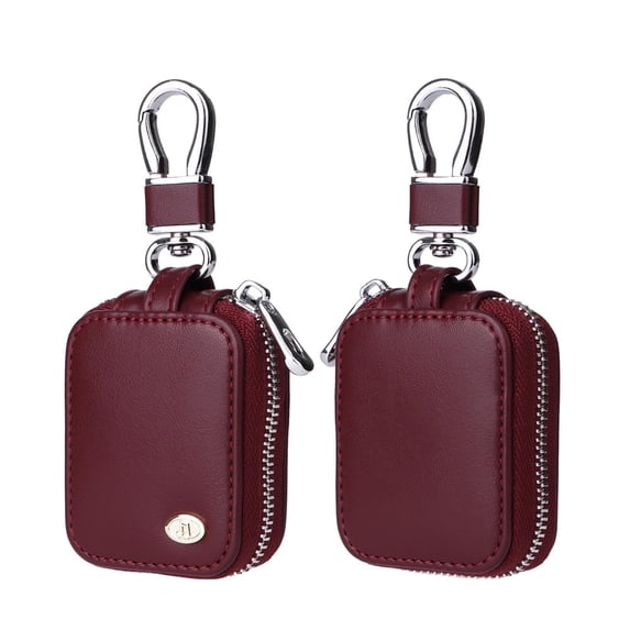 Earbud Case Headphone Storage Case Compatible with Airpods 1/2/3/Pro Wireless Earphones Carrying Pouch Small PU Leather Bag Shockproof Earpods Cover Universal Bag Travel Protection Pouche