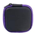 thumbnail image 1 of Earbud Case,Waterproof Earphone Case Pouch,Shockproof Earbud Carrying Case,Phone Accessories Organizer,Mini Earbud Pouch for Headphones,Earbuds,SD Memory Card,Camera Chips,2.95x2.95 inch(Purple), 1 of 8