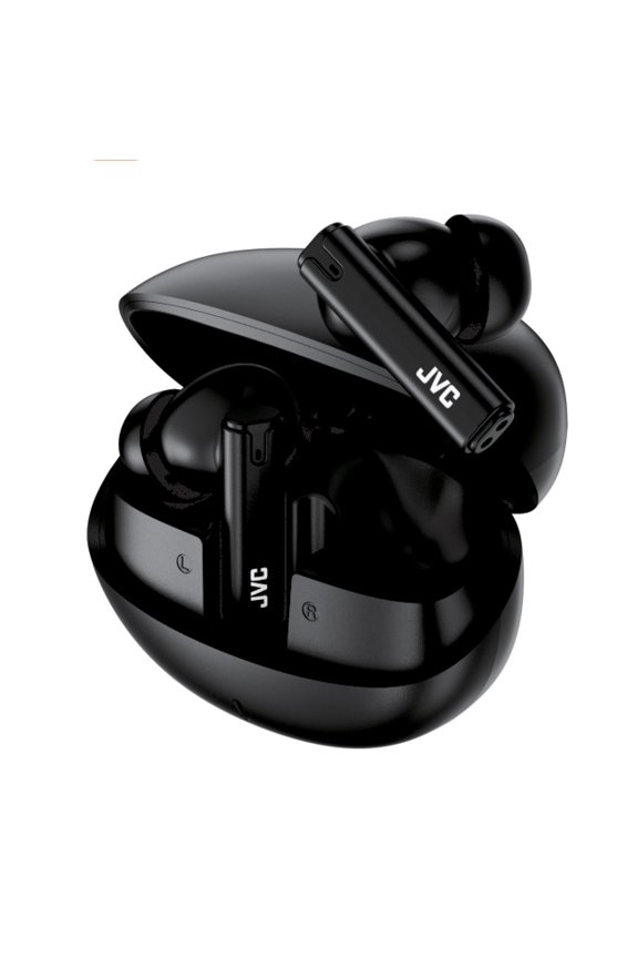 TWS Bluetooth In-Ear Ultra-Compact Earbuds with Mic with Charging Case, up to 28 Hours Play Time, HA-D6T, Black