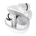 thumbnail image 1 of JVC TWS Bluetooth In-Ear Ultra-Compact Earbuds with Mic with Charging Case, up to 28 Hours Play Time, HA-D6T, White, 1 of 4