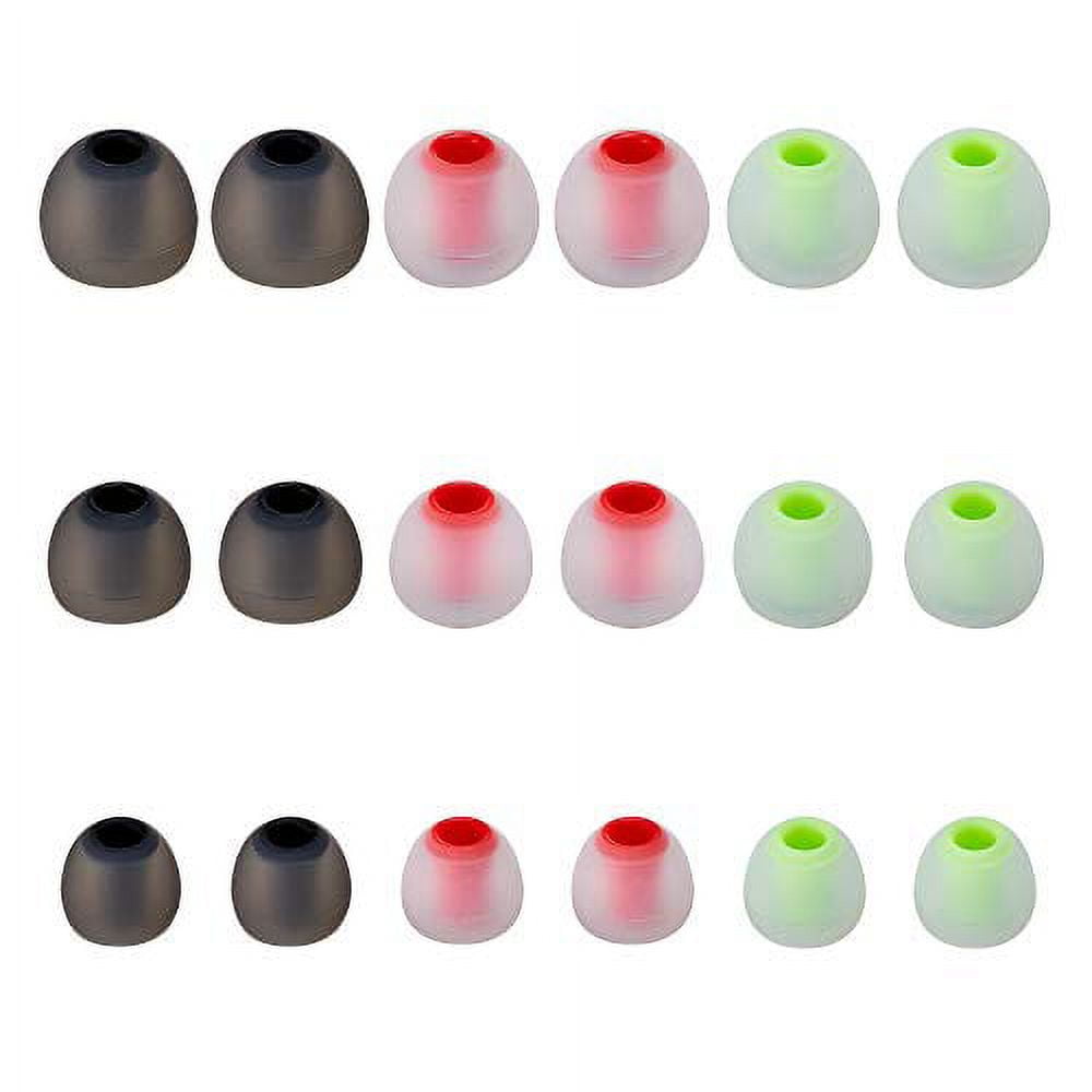 Earbud Tips Soft Silicone Earbuds Replacement Tips Fit for in-Ear