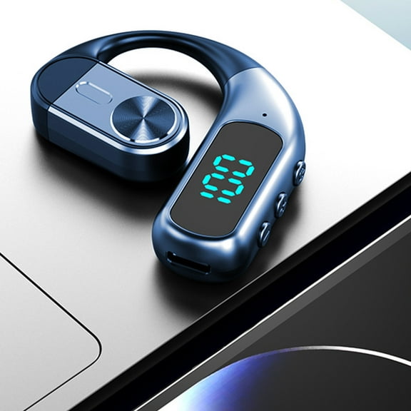 Earbuds Bluetooth, Hanging Ear In Business Sports Low Latency High Battery Intelligent Noise Reduction True Wireless 5.4 Bluetooth Openear Headphones Earphones for School