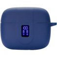 thumbnail image 1 of Earbuds Case Compatible with TAGRY X08 Wireless Headphone, Silicon Protective Cover with Keychain, with Window for LED Display (Blue), 1 of 10