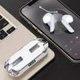 thumbnail image 1 of Earbuds for Kids, Hwkond Transparent Digital Display Wireless Bluetooth Earphones With Long-lasting Battery Life, In Ear Dual Stereo True Wireless Charging Compartment, White, Up to 60% Off, 1 of 8