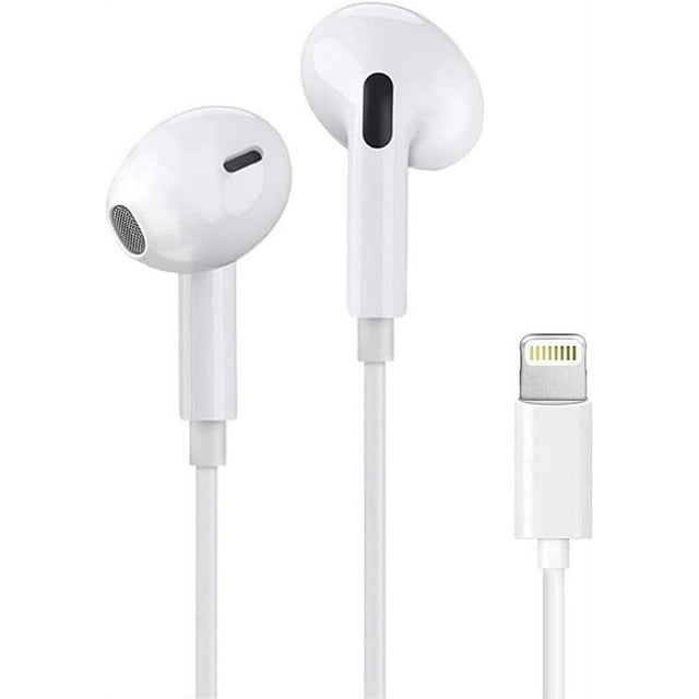 Earbuds with Lightning Connector Headphones (Builtin Microphone
