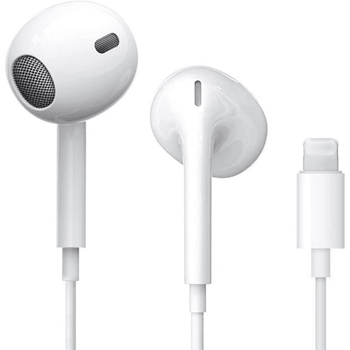 Earbuds with Lightning Wired Headphones MFI Certified iPhone Lightning Connector Compatible with iPhone 13 12 SE 11 XR XS X 8 7 Supports All iOS