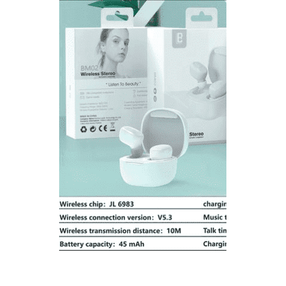 Earbuds Pro with Wireless Charging Case ( Brand New)