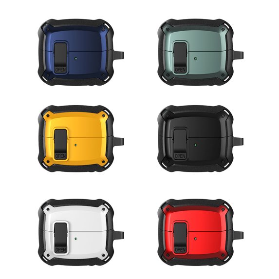 Earbuds Protective Case Cover Shockproof Earphones Case Earbuds Protective Cover Compatible for Galaxy Buds 3/3 Pro