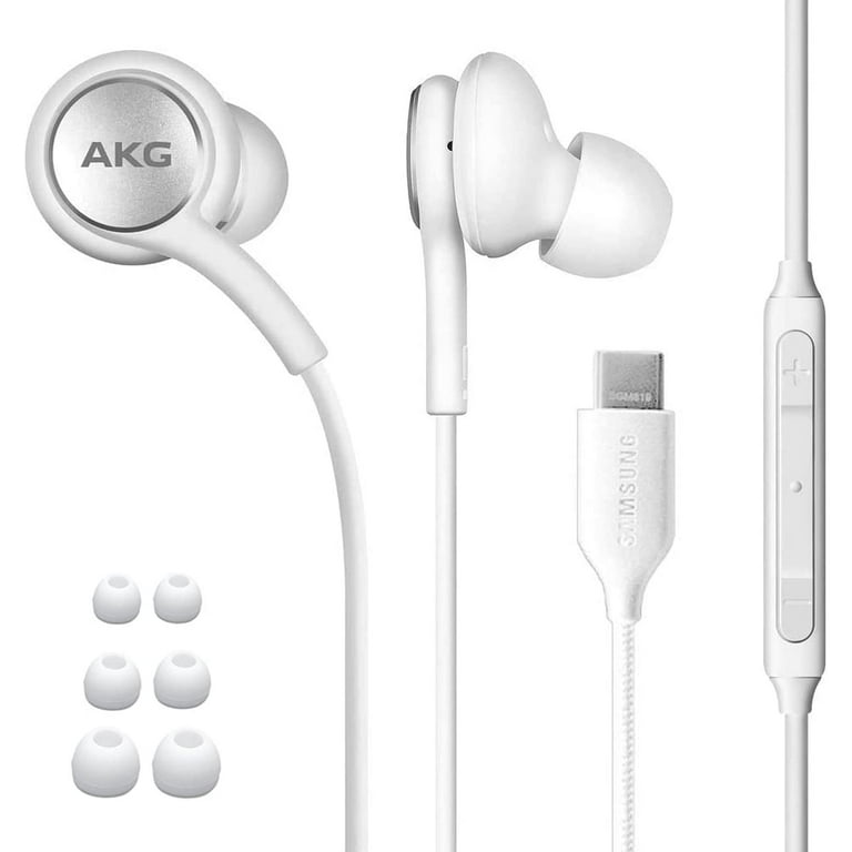 Authentic AKG Type-c Earphones Headphones Mic Earbuds for Usb-c