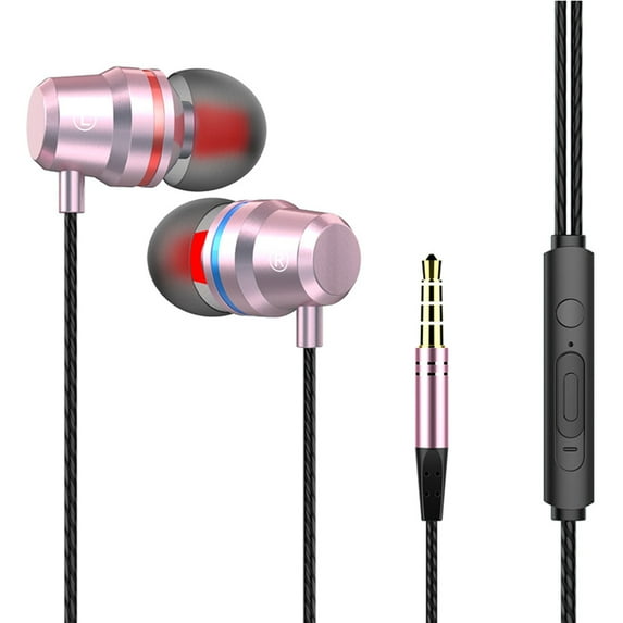 Earbuds Wired Earphones with Microphone in-Ear Headphones Wired Earbuds with Microphone in Ear Buds Headphone