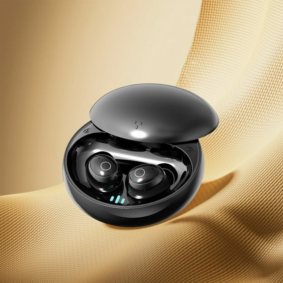 Earbuds Wireless Bluetooth, True Wireless Mini In Ear Surround Sound Active Noise Reduction Type-C Fast Charging Digital Display Low Latency 5.4 Bluetooth Earphones Earphones for School