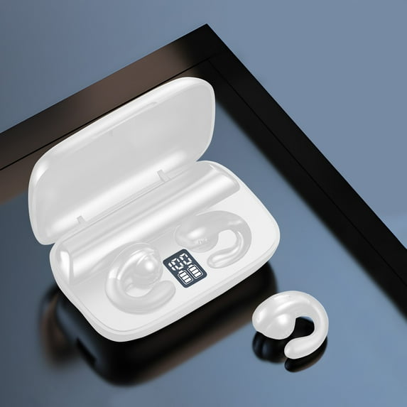 Earbuds Wireless, Wireless Ear Clip Headphones With Translation Function 144 Languages Bluetooth 5.4Open Ear Headphones Apply For Running Sports Cycling Driving Earbuds Noise Cancelling