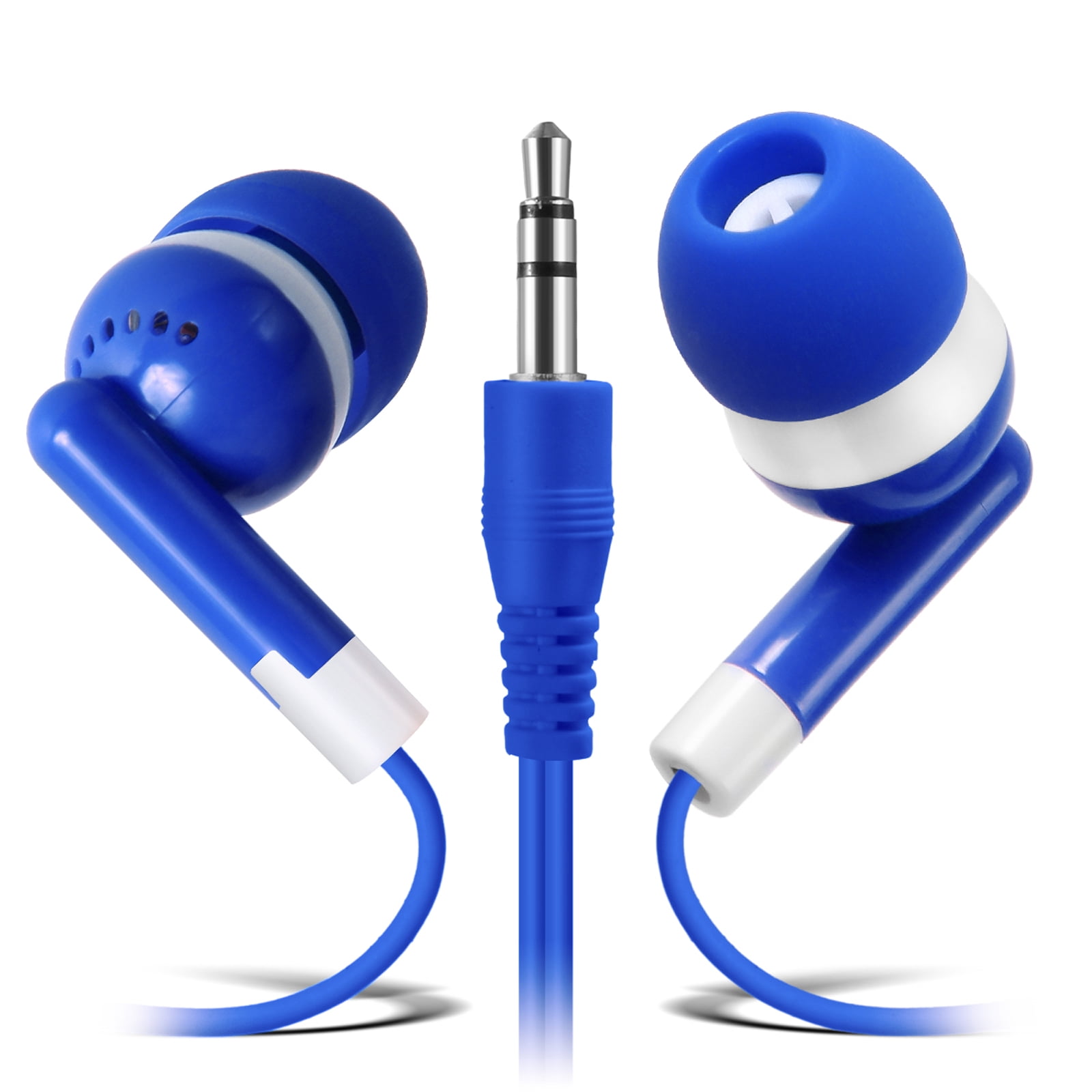Panasonic RP-HJE125-A ErgoFit In-Ear Earbud Headphones, Blue