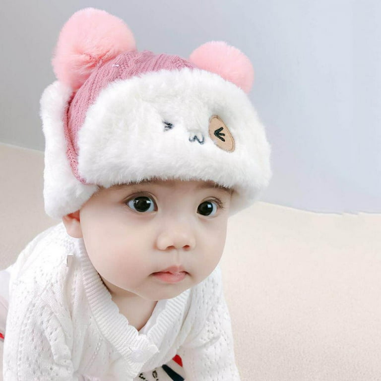 White baby pilot store hat