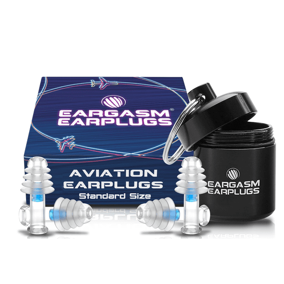 Eargasm Aviation Earplugs - Standard Size