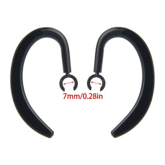 Earhooks Earloop Hook Hook Clamp Holder Silicone Protect Anti-Lost Wireless Earphone Retractable Clip Accessories 2pcs