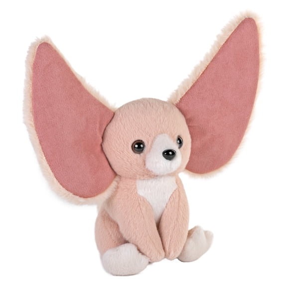 Earkins Fennec Fox, Stuffed Animal, 6 inch, Plush Toy, Fill is Spun Recycled Water Bottles