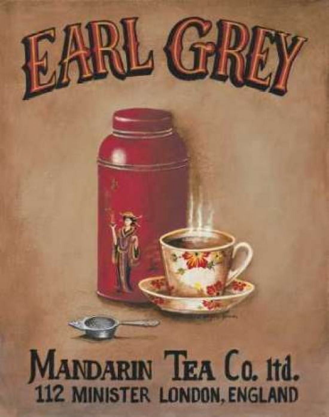 Earl Grey Canvas Art - Gregory Gorham (24 x 30)