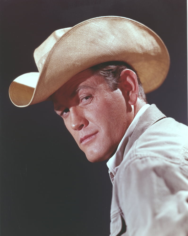 Earl Holliman Portrait in Cowboy Hat Photo Print (24 x 30) - Walmart.com