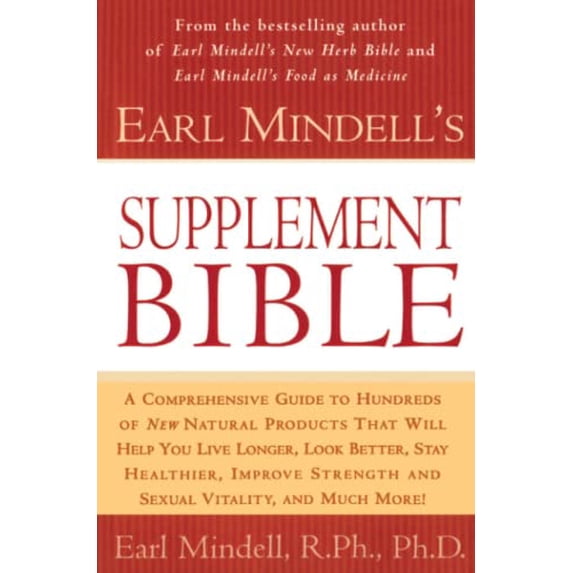 Pre-Owned Earl Mindell's Supplement Bible (Paperback) 0684844761 9780684844763