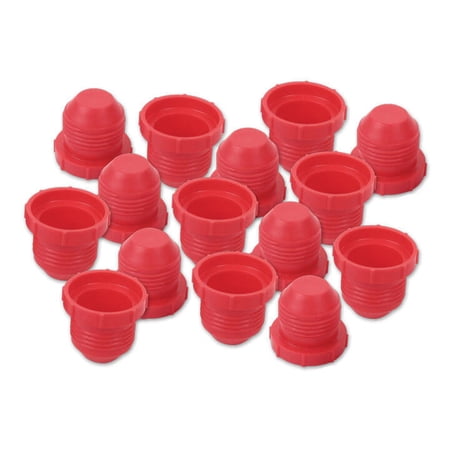 Earl's 179208ERL -8 Plastic Plug - 15 Pieces