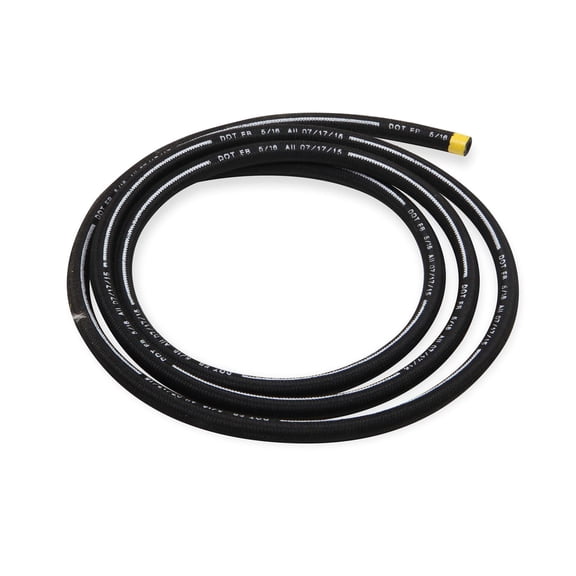 Earls 150606ERL Power Steering Hose, An 6, Black, 6 Foot