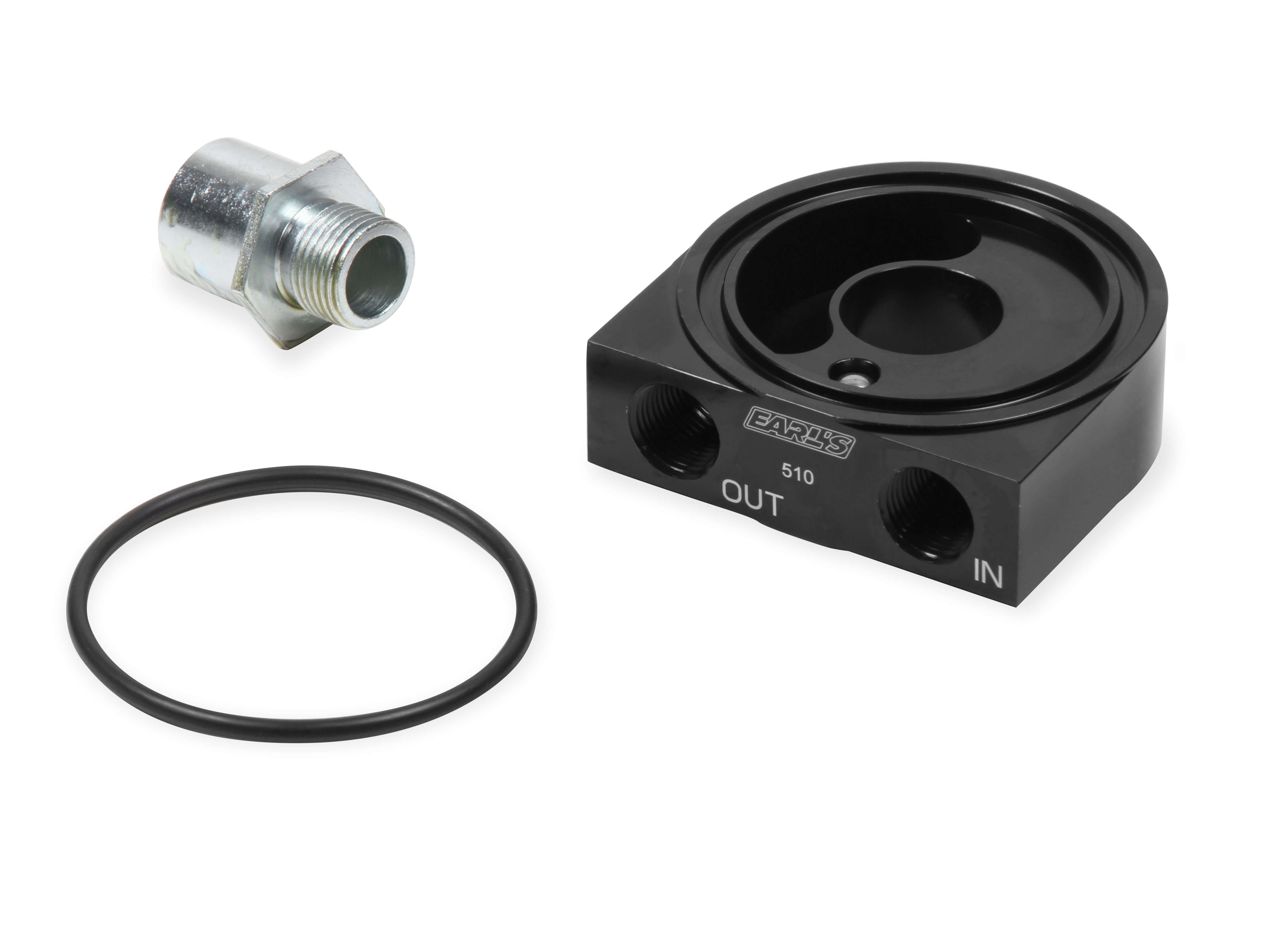 Earl's Performance 510ERL Engine Oil Filter Remote Mounting Kit ...