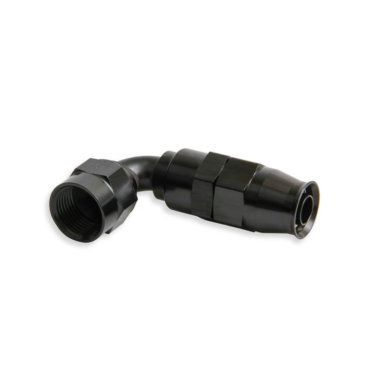 Earl's 6AN 90-Degree Ultrapro Crimp-On Hose End Black Earl's 6AN 90-Degree Ultrapro Crimp-On Hose End Black