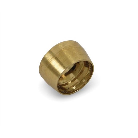 Earls 699060ERL Brass Replacement Olive For 0.040 Wall Hose, -6 AN