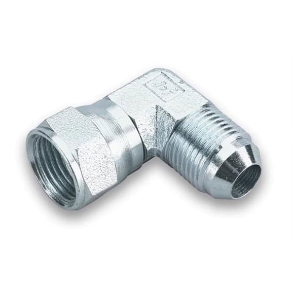 Earls 966304ERL 90 Degree -4 AN Male to -4 AN Female Swivel, Zinc