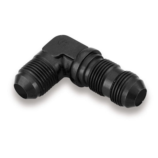 Earls AT983308ERL 90 Degree -8 AN Bulkhead Fitting, Anodized Aluminum